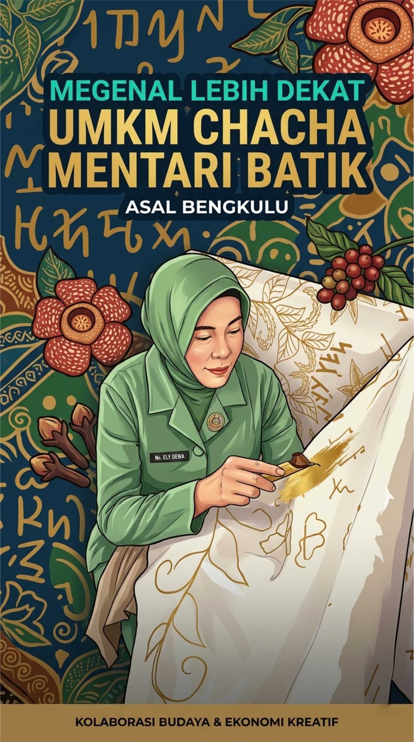Kaganga Vibes: Menjaga Warisan Rejang Lebong Lewat ChaCha Mentari Batik