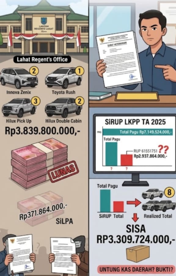 *15 DRAMA : MOBDIN AyoLAHAT Surat Keberatan,Dugaan Duplikasi Perencanaan Setda Lahat 2025,(edisi 8)*